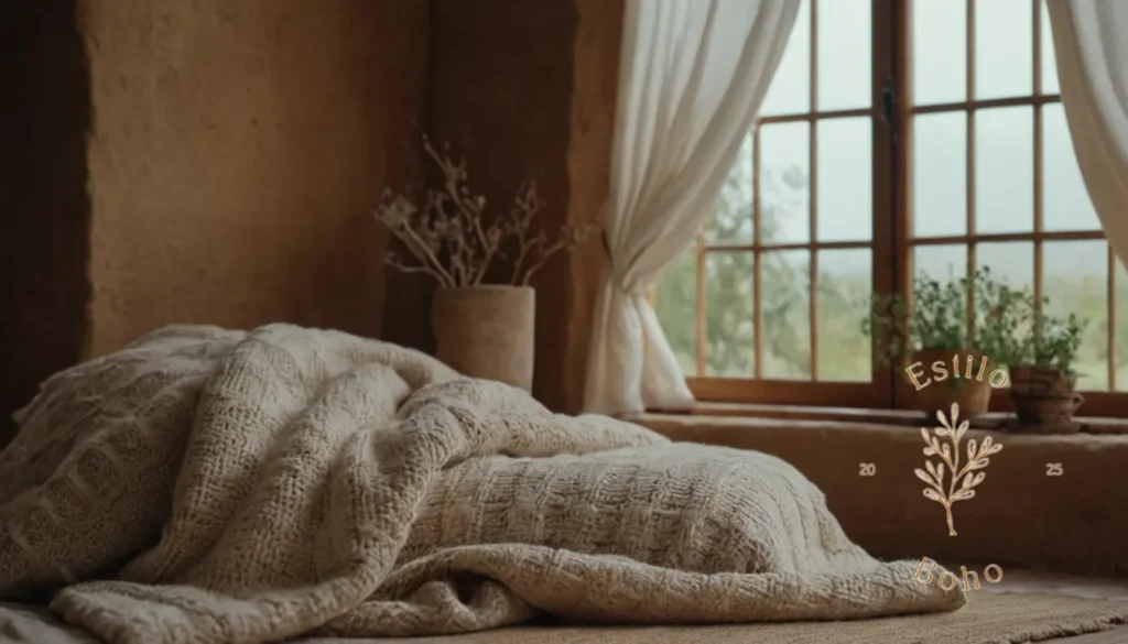 Limpieza suave de ropa algodón orgánico: Un entorno acogedor y terroso con fibras de algodón orgánicas.