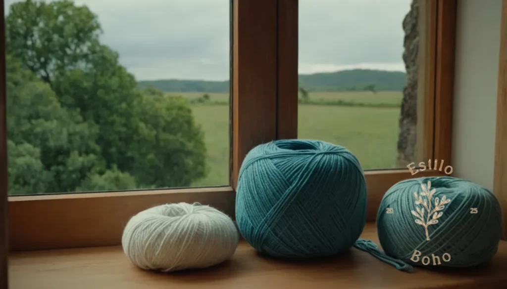 Algódon Suave Orgánico BoHo: Una textura relajada de algodón orgánico o hilo suave.