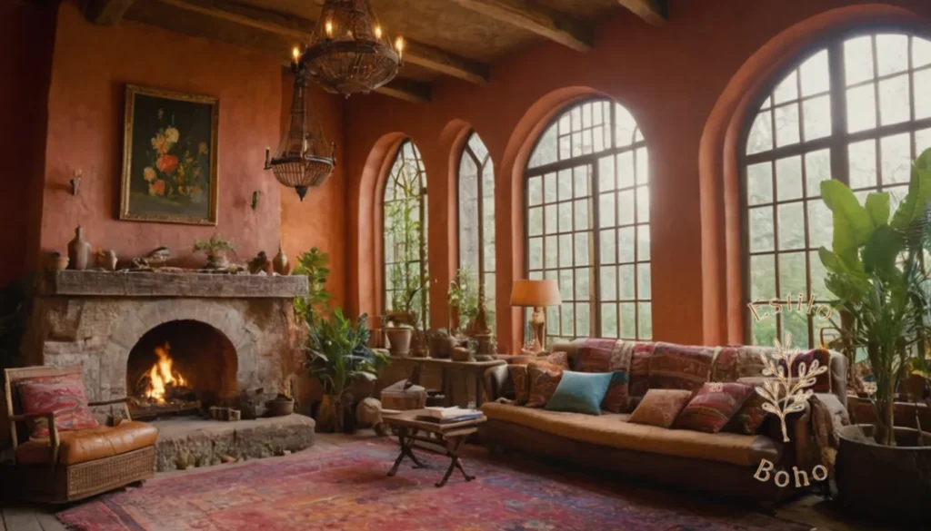 Texturas bohemias para decorar tu hogar: 2 espacios bohemios contrastantes