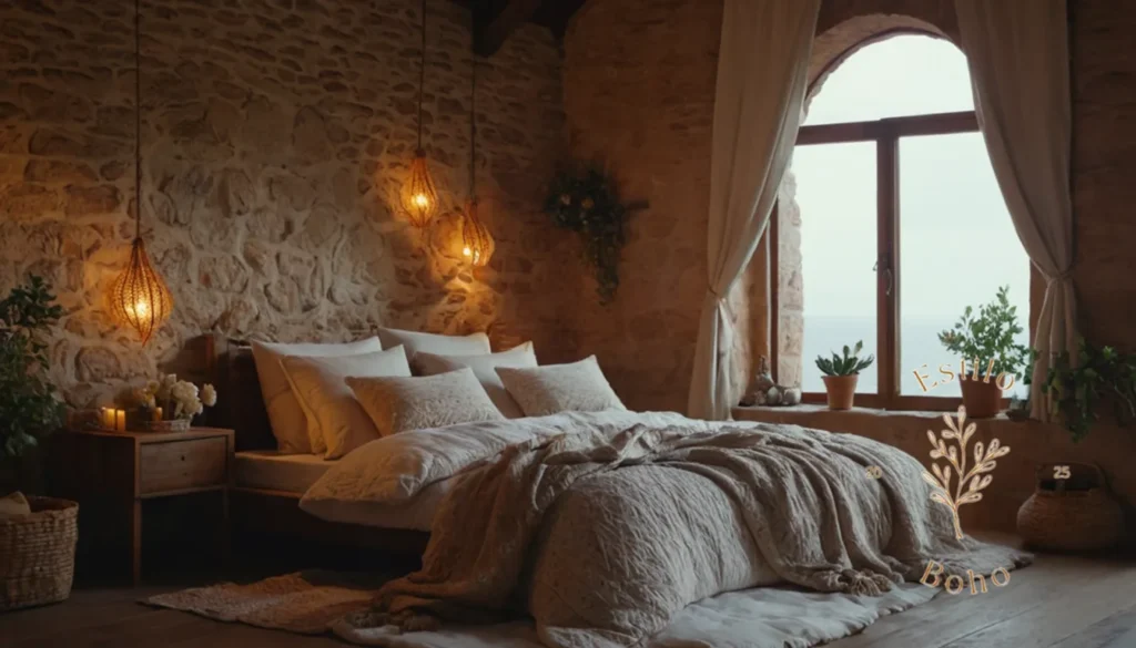 Color Natural Algodon Orgánico Suave: Una habitación acogedora con textiles y decoraciones de algodón orgánico.