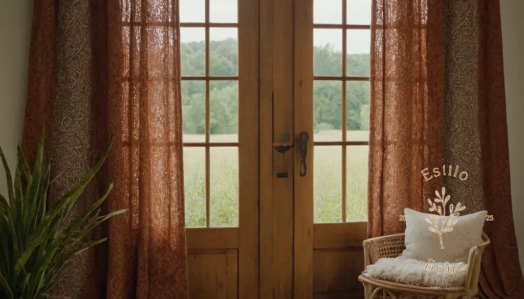 Boho Orgánico Algondon Suave: Fibras naturales y elementos textiles