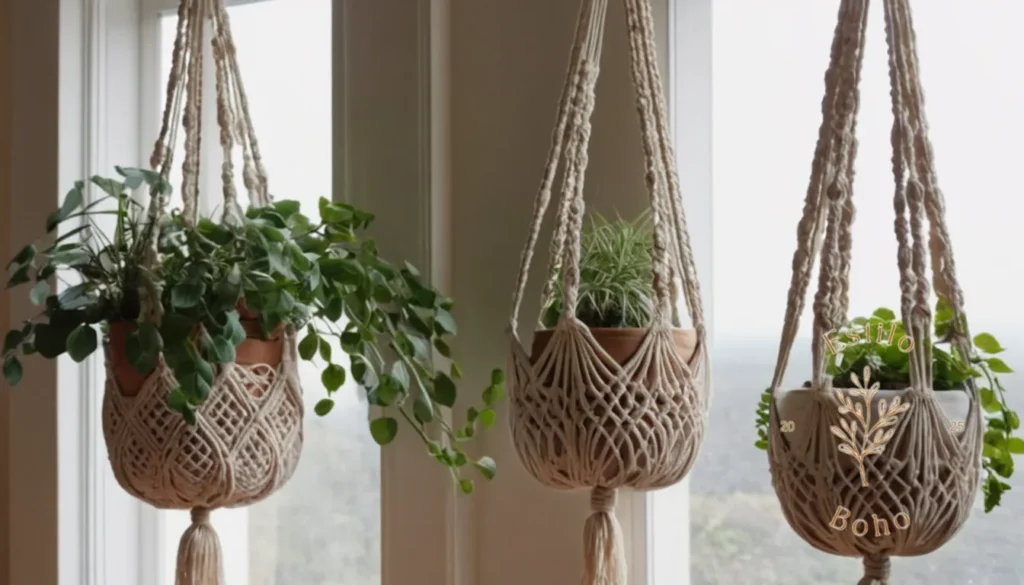 Mantas Boho Orgánicas Suaves: 3D Woven Macrame de inspiración bohemia de inspiración bohemia hecha de algodón orgánico blando.