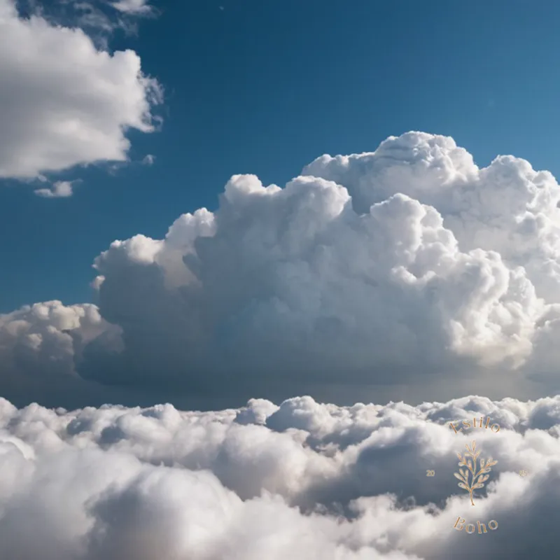 A large, fluffy cloud of soft, organic cotton.