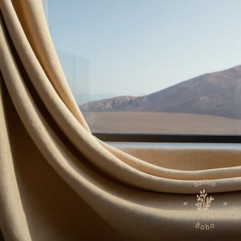 Soft organic cotton fabric next to regular cotton.