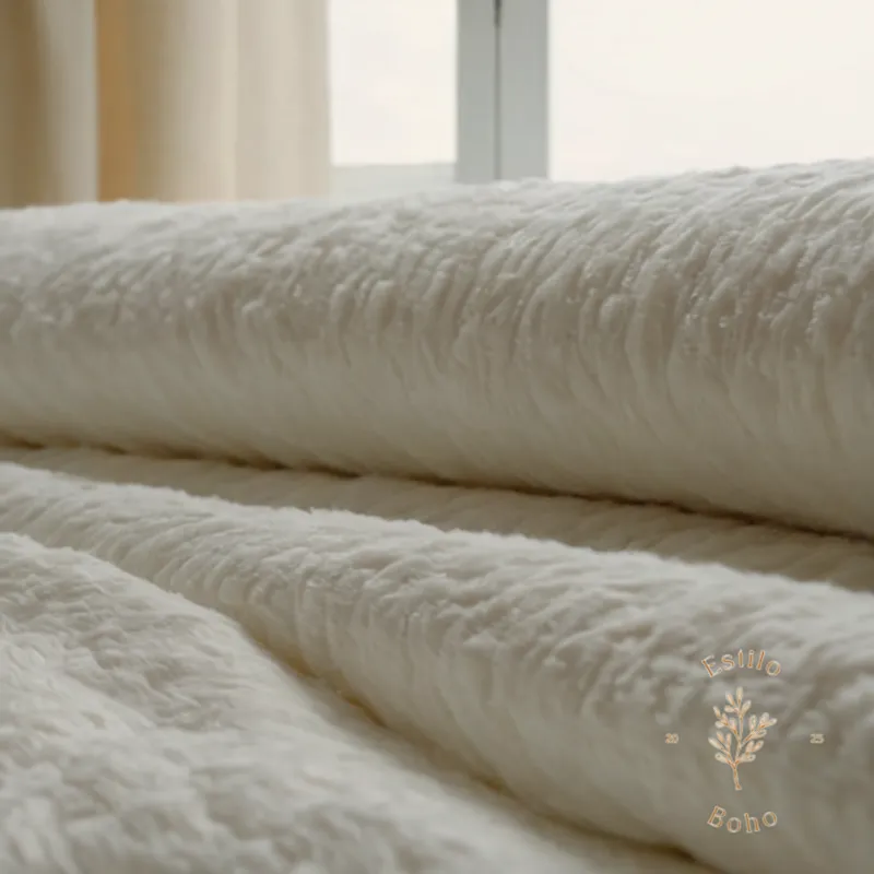 Soft, fluffy organic cotton fabric being gently washed in water.