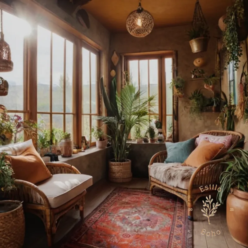 9 inspiring bohemian interior design elements in a small space.