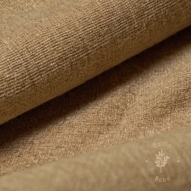 A gentle close-up of organic cotton fabric texture.