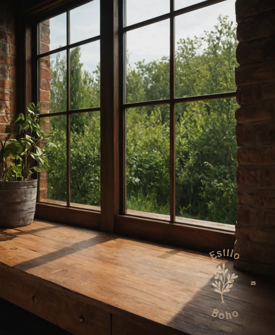 4-5 natural textures used creatively in various home settings.