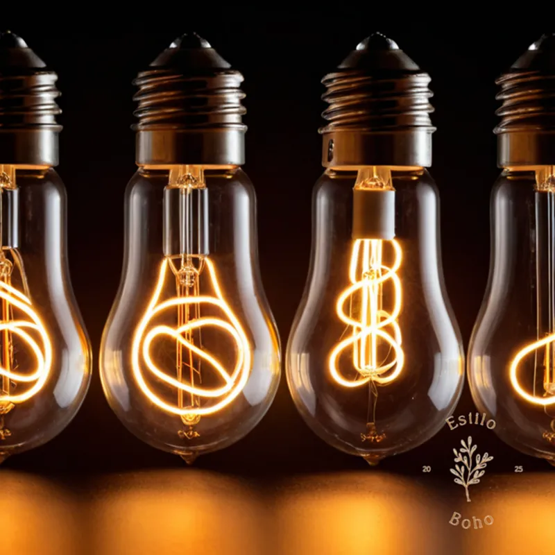 3-4 different types of light bulbs side by side.