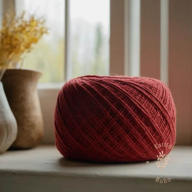 A soft, fluffy roll of organic cotton fabric or yarn.