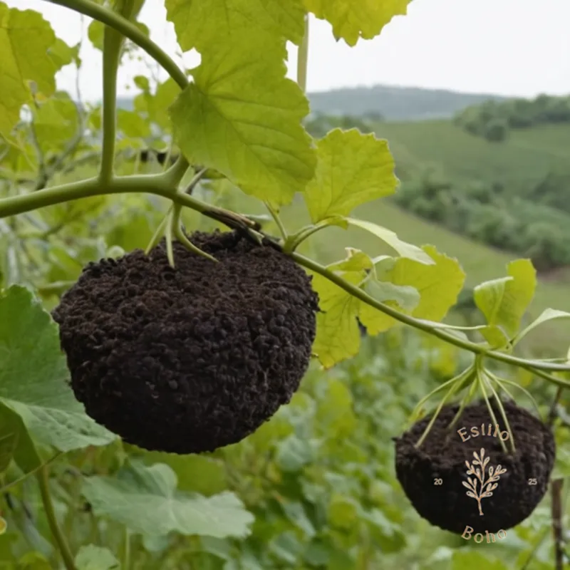 3 types of organic fertilizer on vine plants or climbing stems.
