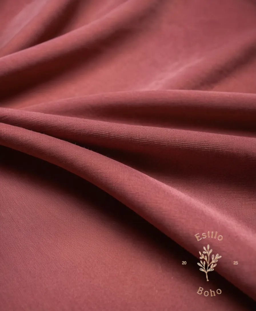 A soft, gently ironed organic cotton fabric sample.