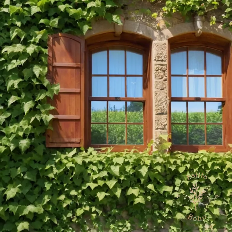 Vibrant, effortless growing vines on a cheerful garden backdrop.